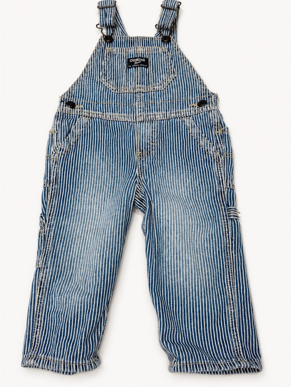 Vintage OshKosh B'gosh Pinstripe Kids Overalls
